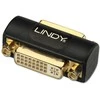 Adapteris - LINDY DVI Jungtis F/F, Juodas