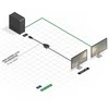 Adapteris - LINDY DisplayPort 1.2 į DVI-D Basic Adapteris, Maksimali Raiška 1920x1080@60Hz / 1920x12000@60Hz, 150 mm, Juodas