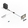 Adapteris - LINDY DisplayPort 1.2 į DVI-D Basic Adapteris, Maksimali Raiška 1920x1080@60Hz / 1920x12000@60Hz, 150 mm, Juodas