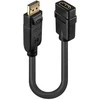 Lindy DisplayPort į HDMI 15 cm juodas