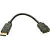 Lindy DisplayPort į HDMI 15 cm juodas