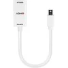 Adapteris - LINDY Mini DisplayPort 1.2 į HDMI 4K Pasyvus Adapteris Konverteris, 30Hz, 10.8Gbps, Baltas