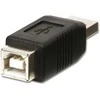Lindy Adapteris - USB 2.0 M/F 480Mbps PVC Nikelis 45x15x16.5mm