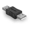Lindy Adapteris - USB 2.0 Type A M/M 480Mbps Nikelio Danga PVC
