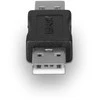 Lindy Adapteris - USB 2.0 Type A M/M 480Mbps Nikelio Danga PVC