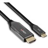 Lindy Adapteris - USB Type C į HDMI 8K60 1m Laidas 48Gbps Auksu Padengtas