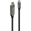 Lindy Adapteris - USB Type C į HDMI 8K60 1m Laidas 48Gbps Auksu Padengtas