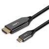 Lindy Adapteris - USB Type C į HDMI 8K60 1m Laidas 48Gbps Auksu Padengtas