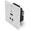 AV Ilgiklis - LINDY Cat.6 HDMI, IR &amp; RS-232 HDBaseT JK Sieninis Plokštelės Prailgintuvas, Baltas
