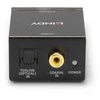 Garso Adapteris - LINDY TosLink ir Bendraašis į Phono DAC Adapteris, 24-bit/96KHz, Juodas