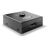 HDMI Jungiklis - LINDY 2 Prievadų HDMI 18G Dvipusis Jungiklis, Juodas