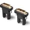 HDMI Laidas - LINDY Šviesolaidinis Hibridinis Micro-HDMI 4K60 Laidas, 18Gbps, Atsparus Micro-HDMI, HDMI, DVI, 40 m, Juodas