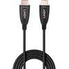 HDMI Laidas - LINDY Šviesolaidinis Hibridinis HDMI 8K60 Laidas, 48Gbps, 70 m, Juodas