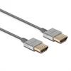 HDMI Laidas - LINDY HDMI Plonas Laidas, M/M, Ultra Didelės Spartos, 48Gbps, 7680x4320@60Hz, 1 m, Pilkas