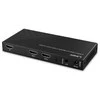 HDMI Skirstytuvas - LINDY 2 Prievadų HDMI Skirstytuvas 8K60, 48G, Su Garso Ištraukimu ir Sumažinimu, Juodas
