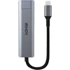 Lindy C tipo USB adapteris su pintos tekstūros laidu