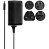 Maitinimo Blokas - LINDY 24VDC 1.25A Daugiašalis Maitinimo Šaltinis, Juodas