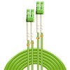 Pluoštinis Optinis Kabelis - LINDY Pluoštinis Optinis Kabelis LC/LC, 50/125µm, OM5, LSZH, 100Gbps, 10 m, Žalias