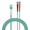 Lindy Pluoštinis Laidas - LC/ST OM3 2m 50/125µm Multimode
