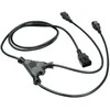 Lindy Ilgiklis - C14 į 2x C13 1m 10A/250V Varis PVC