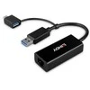 Tinklo Adapteris - LINDY USB 3.2 Gen 1 Gigabit Ethernet Konverteris, RJ45, USB A/C, Juodas