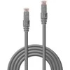 Tinklo Kabelis - LINDY Cat.6 U/UTP LSZH Tinklo Kabelis, RJ45, M/M, 250MHz, 26AWG, 3 m, Pilkas