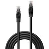 Tinklo Kabelis - LINDY Cat.6 U/UTP Tinklo Kabelis, RJ45, M/M, 250MHz, CCA, 3 m, Juodas