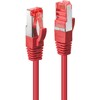 Tinklo Kabelis - LINDY Cat.6 S/FTP Tinklo Kabelis, RJ45, M/M, 250MHz, 27AWG, 10 m, Raudonas