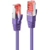 Tinklo Kabelis - LINDY Cat.6 S/FTP Tinklo Kabelis, RJ45, M/M, 250MHz, 27AWG, 1.5 m, Purpurinis
