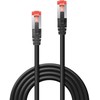 Tinklo Kabelis - LINDY Cat.6 S/FTP Tinklo Kabelis, RJ45, M/M, 250MHz, 27AWG, 15 m, Juodas