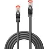 Tinklo Kabelis - LINDY Cat.6 S/FTP Tinklo Kabelis, RJ45, M/M, 250MHz, 28AWG, 7.5 m, Juodas