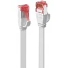 Tinklo Kabelis - LINDY Cat.6 U/FTP Plokščias Tinklo Kabelis, RJ45, M/M, 250MHz, 32AWG, 2 m, Baltas