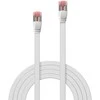 Tinklo Kabelis - LINDY Cat.6 U/FTP Plokščias Tinklo Kabelis, RJ45, M/M, 250MHz, 32AWG, 5 m, Baltas
