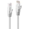 Tinklo Kabelis - LINDY Cat.6 U/UTP Tinklo Kabelis, RJ45, M/M, 250MHz, 0.3 m, Baltas
