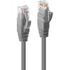Tinklo Kabelis - LINDY Cat.6 U/UTP LSZH Tinklo Kabelis, RJ45, M/M, 250MHz, 26AWG, 10 m, Pilkas