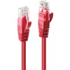 Tinklo Kabelis - LINDY Cat.6 U/UTP Tinklo Kabelis, RJ45, M/M, 250MHz, 10 m, Raudonas