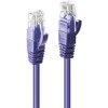 Tinklo Kabelis - LINDY Cat.6 U/UTP Tinklo Kabelis, RJ45, M/M, 250MHz, 7.5 m, Purpurinis
