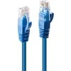 Tinklo Kabelis - LINDY Cat.6 U/UTP Tinklo Kabelis, RJ45, M/M, 250MHz, 7.5 m, Mėlynas