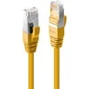Tinklo Kabelis - LINDY Cat.6A S/FTP LSZH Tinklo Kabelis, RJ45, M/M, 500MHz, 30 m, Geltonas