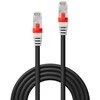 Tinklo Kabelis - LINDY Cat.6A S/FTP LSZH Tinklo Kabelis, RJ45, M/M, 500MHz, 26AWG, 15 m, Juodas