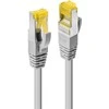 Tinklo Kabelis - LINDY RJ45 S/FTP LSZH Tinklo Kabelis, Cat.6A Kištukas, Cat.7 Neapdirbtas Kabelis, 10 m, Pilkas