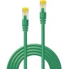 Tinklo Kabelis - LINDY RJ45 S/FTP LSZH Tinklo Kabelis, Cat.6A Kištukas, Cat.7 Neapdirbtas Kabelis, 20 m, Žalias