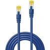 Tinklo Kabelis - LINDY RJ45 S/FTP LSZH Tinklo Kabelis, Cat.6A KIštukas, Cat.7 Neapdirbtas Kabelis, 2 m, Mėlynas