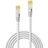 Tinklo Kabelis - LINDY RJ45 S/FTP LSZH Tinklo Kabelis, Cat.6A Jungtis, Cat.7 Raw, RJ45, 30 m, Baltas