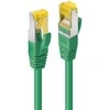 Tinklo Kabelis - LINDY RJ45 S/FTP LSZH Tinklo Kabelis, Cat.6A Kištukas, Cat.7 Neapdirbtas Kabelis, 7.5 m, Žalias