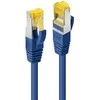 Tinklo Kabelis - LINDY RJ45 S/FTP LSZH Tinklo Kabelis, Cat.6A Kištukas, Cat.7 Neapdirbtas Kabelis, 7.5 m, Mėlynas