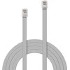 Tinklo Kabelis - LINDY RJ12 Tinklo Kabelis 6P6C, M/M, 5 m, Pilkas