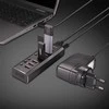 USB Hub - LINDY 4 Prievadų USB 3.0 Hub su 3 Greito Įkrovimo 3.0 Prievadais