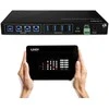 USB Jungiklis - LINDY 4x4 USB 3.2 Gen 1 Matrix Jungiklis, 5 Gbps, Juodas