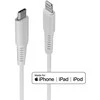 USB Kabelis - LINDY USB Type C į Lightning Laidas, M/M, 480Mbps, 1 m, Baltas